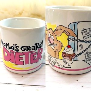 World’s Greatest Dieter Vintage Coffee Mug